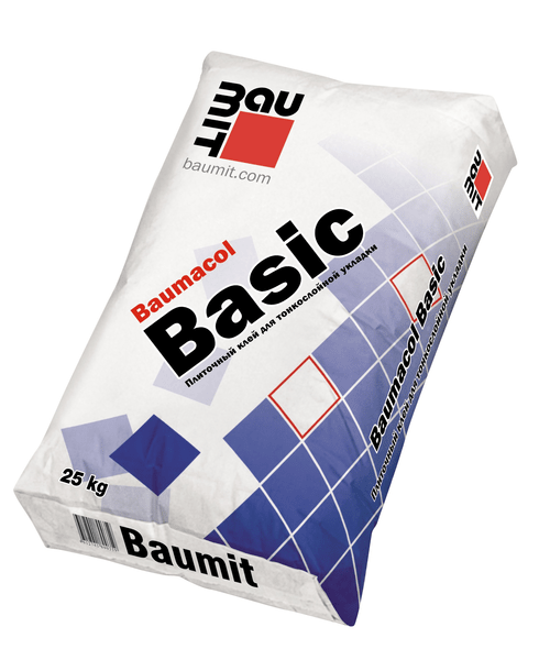 BAUMIT Клей плиточный Baumacol Basic / BFK , 25кг/42 шт plitka.org